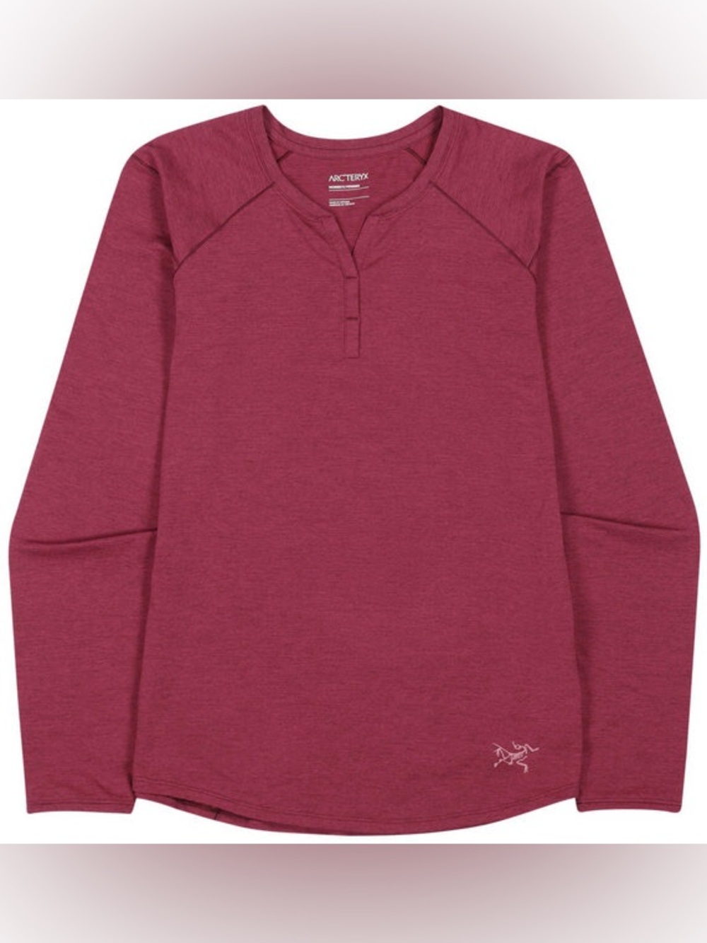 Arcteryx. Kadem Henley. Red. Size Small.